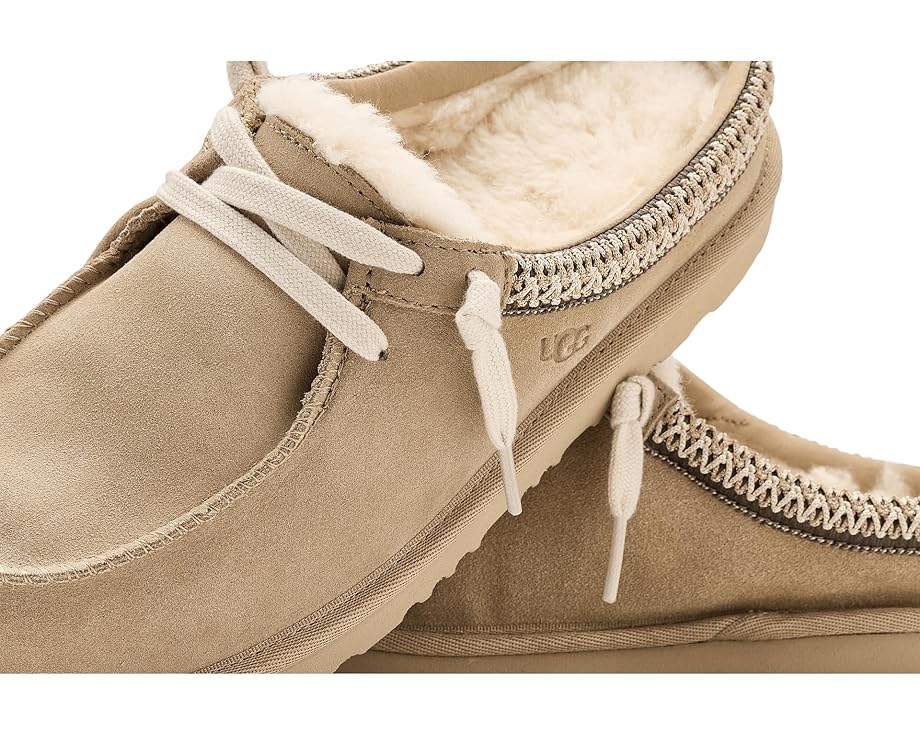 Детские тапочки UGG Kids Tasman Mule с подкладкой UGGplush и подошвой из сахарного тростника