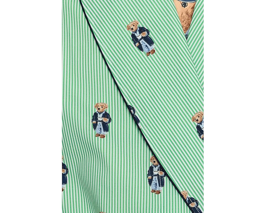Халат Polo Ralph Lauren Woven Bear с принтом медведей