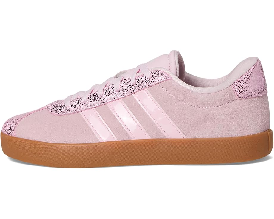 Детские кроссовки VL Court 3.0 от adidas с текстильным верхом для повседневной носки