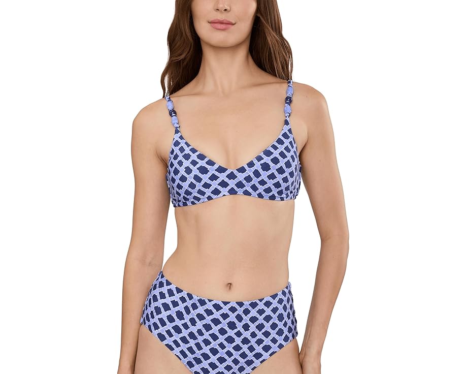 Seafolly бралетт Marseille Bralette с эффектом Индиго
