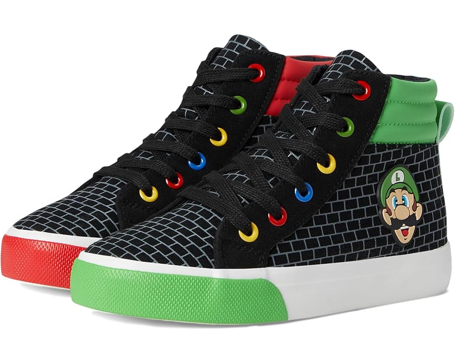 Кроссовки Ground Up Super Mario High Top для детей с принтом