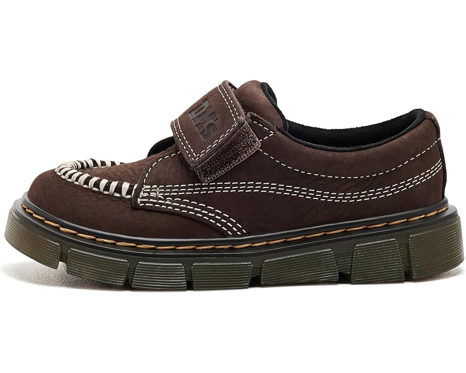 Кроссовки Dr. Martens Raffe Moc Shoes J с липучкой для детей