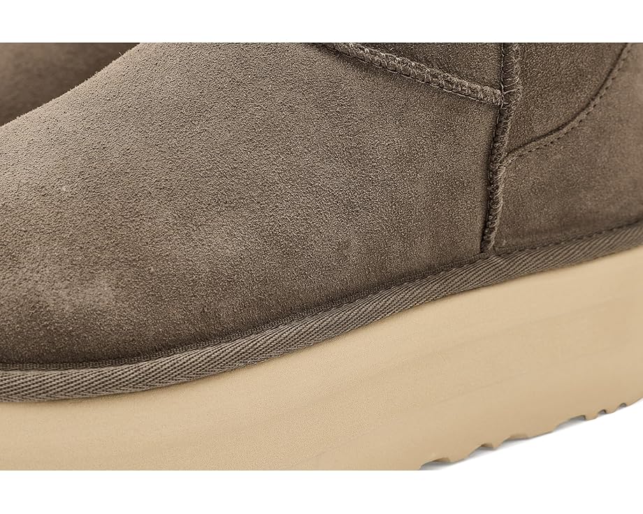 UGG Classic Ultra Mini Platform угги на платформе с подкладкой из овчины
