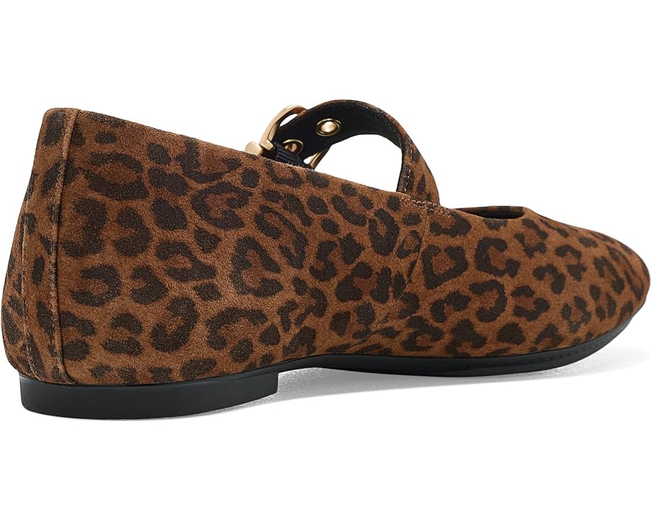 Туфли Мэри Джейн FitFlop Delicato из замши с леопардовым принтом