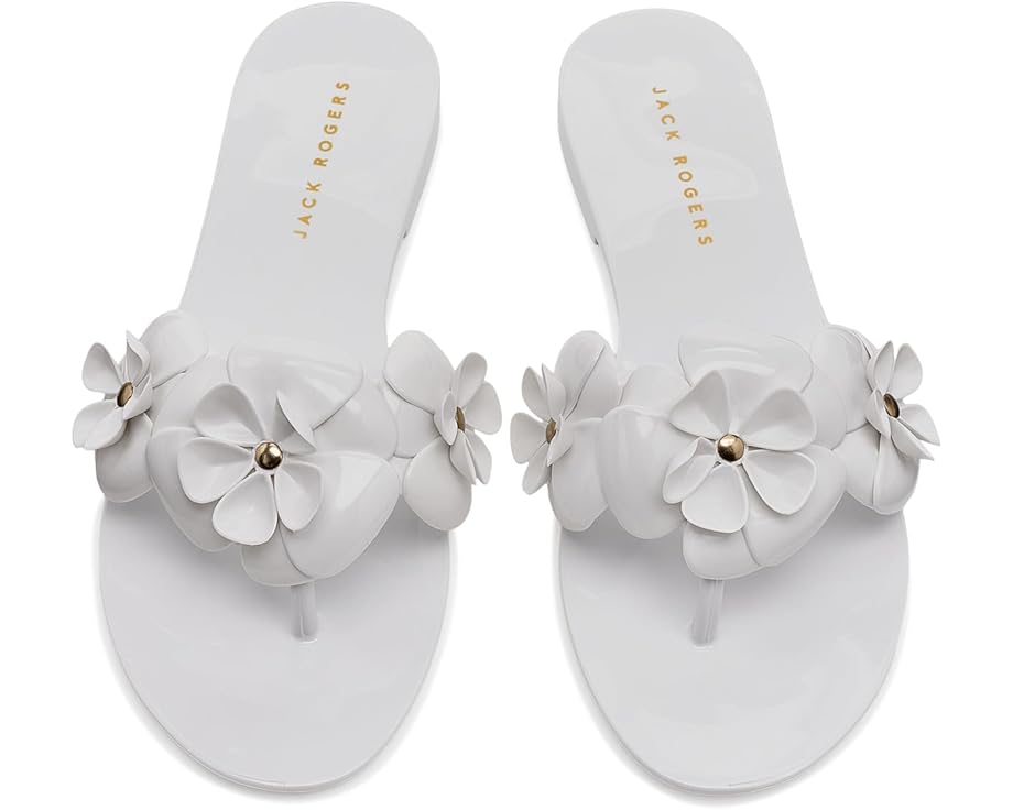 Jack Rogers Сандалии Amelia Flower Jelly с цветочным декором