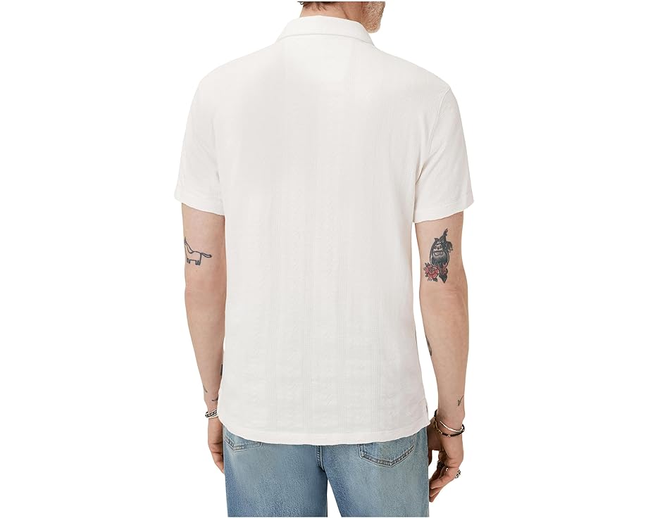Поло John Varvatos Zion из органического хлопка с короткими рукавами