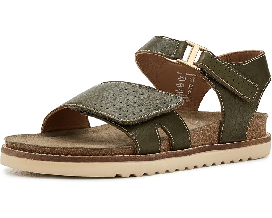 Сандалии Taos Footwear Modern с кожаным верхом и регулируемым ремешком