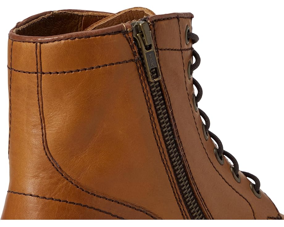 Ботинки Frye Paul Mid Lace с круглым носком и боковой молнией
