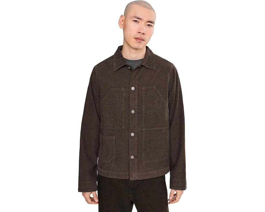 AllSaints Mukesh рубашка-куртка из вельвета на пуговицах