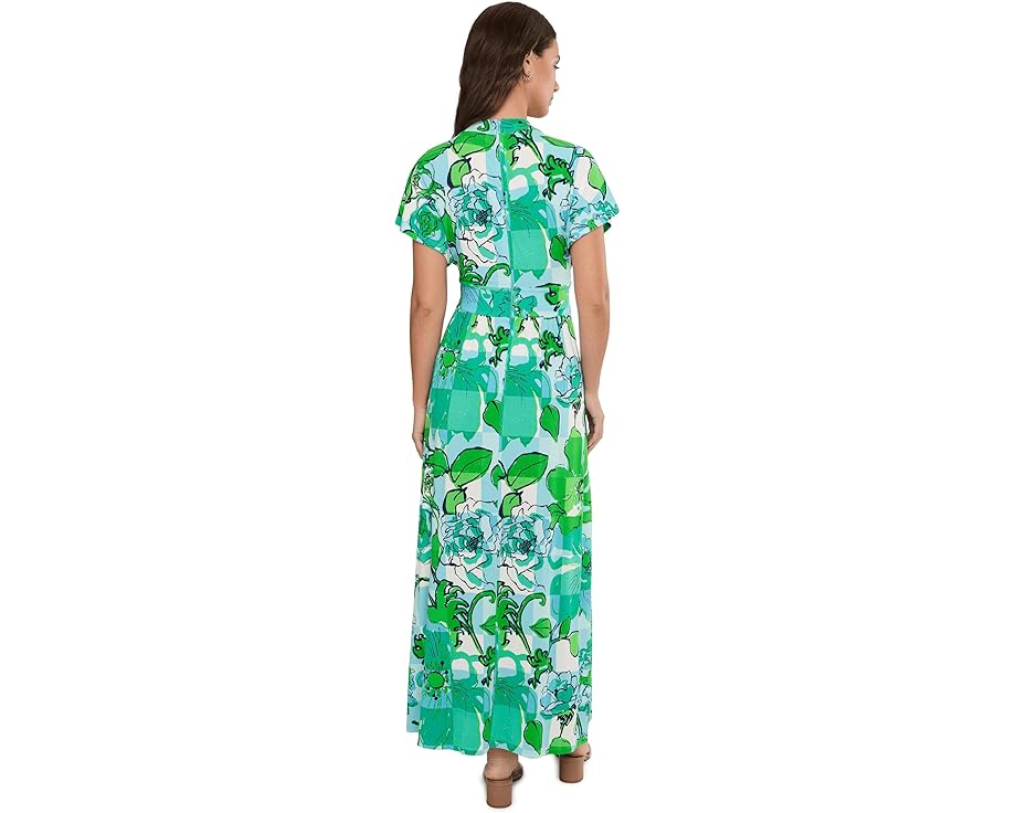 Макси-платье Keenan с запахом и цветочным принтом Lilly Pulitzer