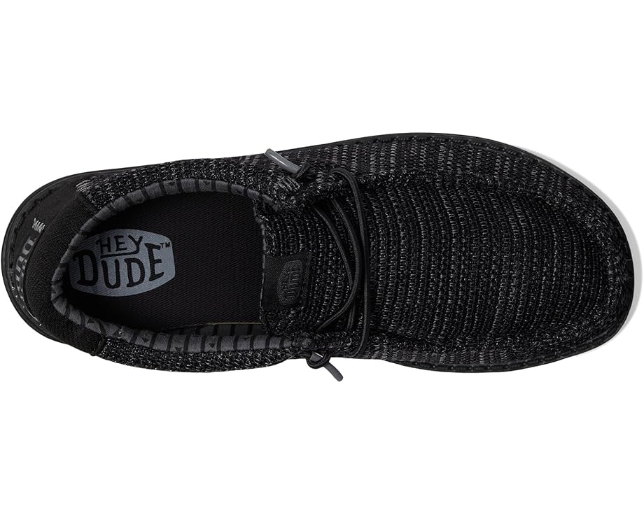 Детские слипоны Hey Dude Wally Stretch Sox с технологией Flex & Fold и съемной стелькой