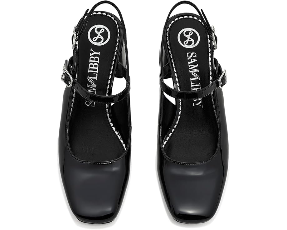 Туфли Grace Slingback с квадратным носком и ремешком от Sam & Libby