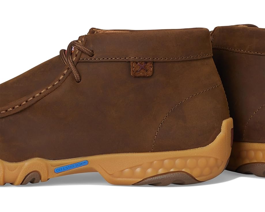 Рабочие мокасины Twisted X Work Chukka с защитным мыском и технологией CellStretch