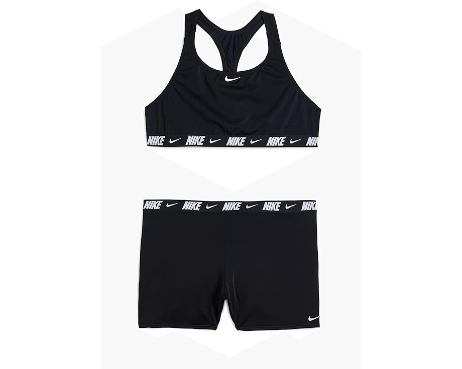 Детский комплект Nike Kids из бикини и шорт с логотипом и рейсербэком