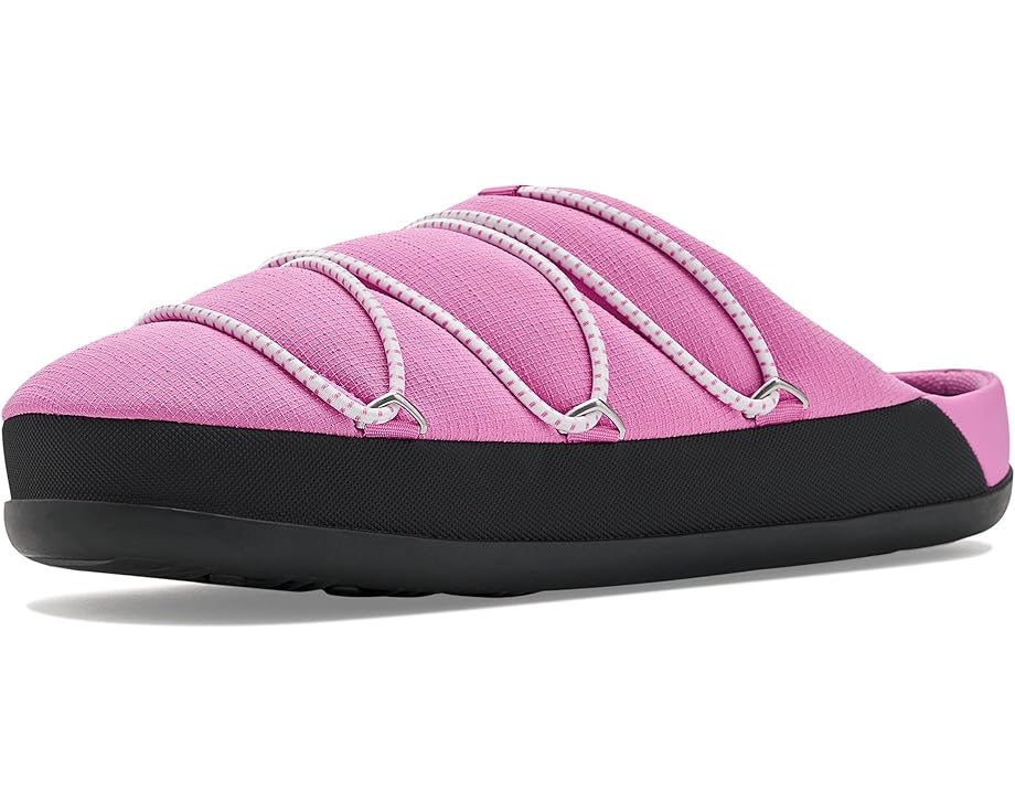 MOON BOOT Soft Slipper мягкие тапочки с гладкой кожей и удобной стелькой