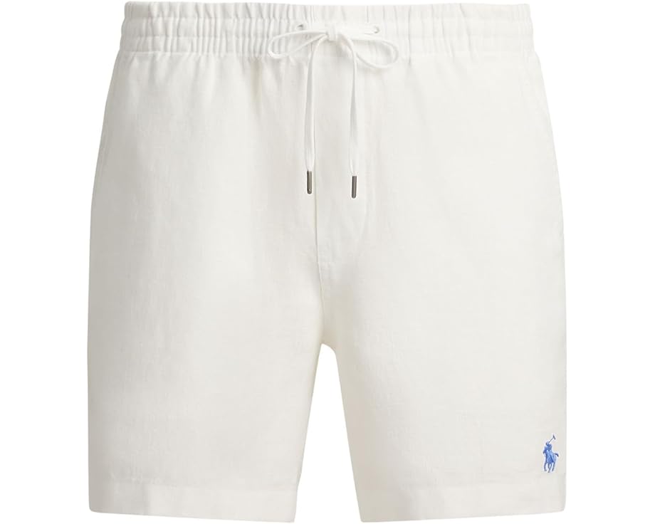 Шорты Polo Prepster из льна с длиной 15 см Polo Ralph Lauren