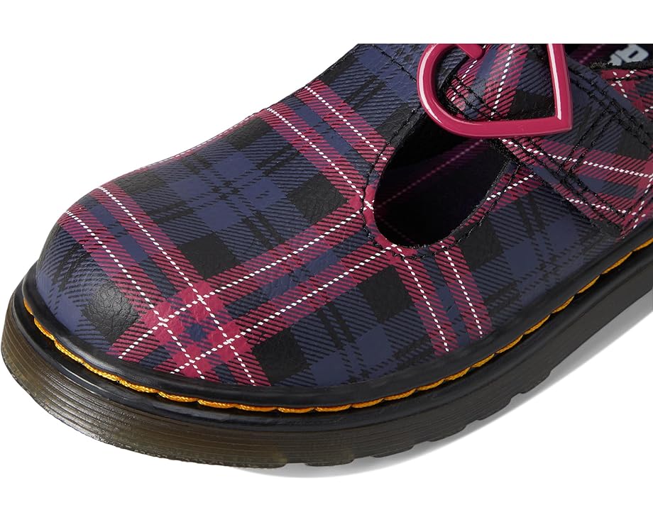 Туфли T-bar Dr. Martens Polley II J для детей с перфорацией