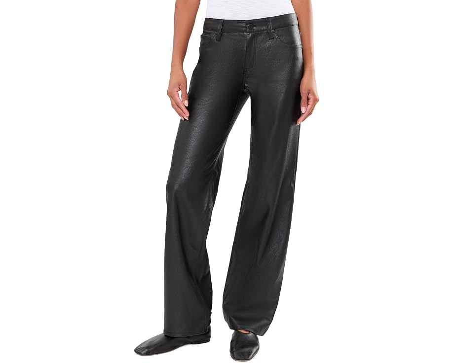 Брюки DAZE Keeper Low Rise Straight черные с прямым кроем