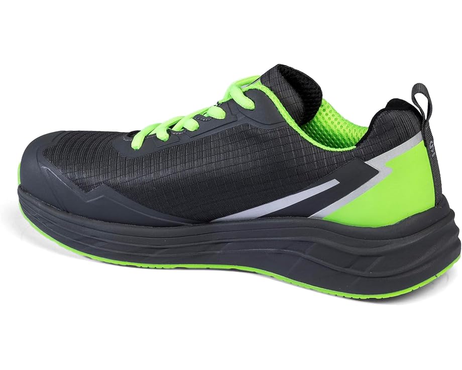Кроссовки Sparco Lucas с композитным носком зеленого цвета