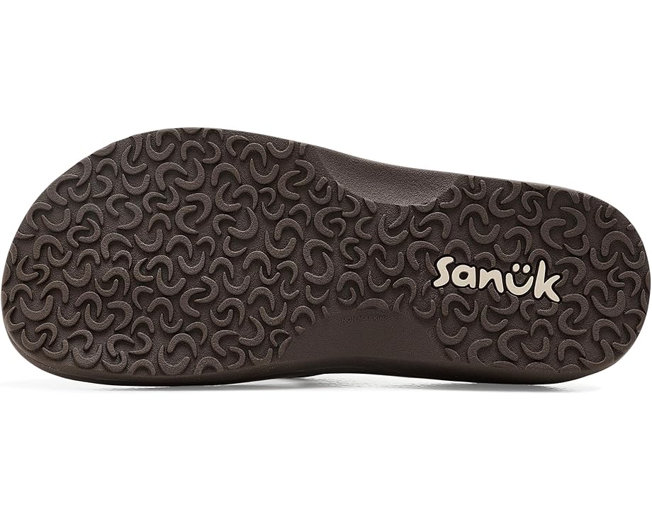 Сандалии Sanuk On The Rocks с быстросохнущим верхом и анатомической поддержкой