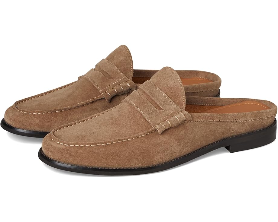 Тапочки-мокасины Steve Madden Abott из кожи с декоративным швом