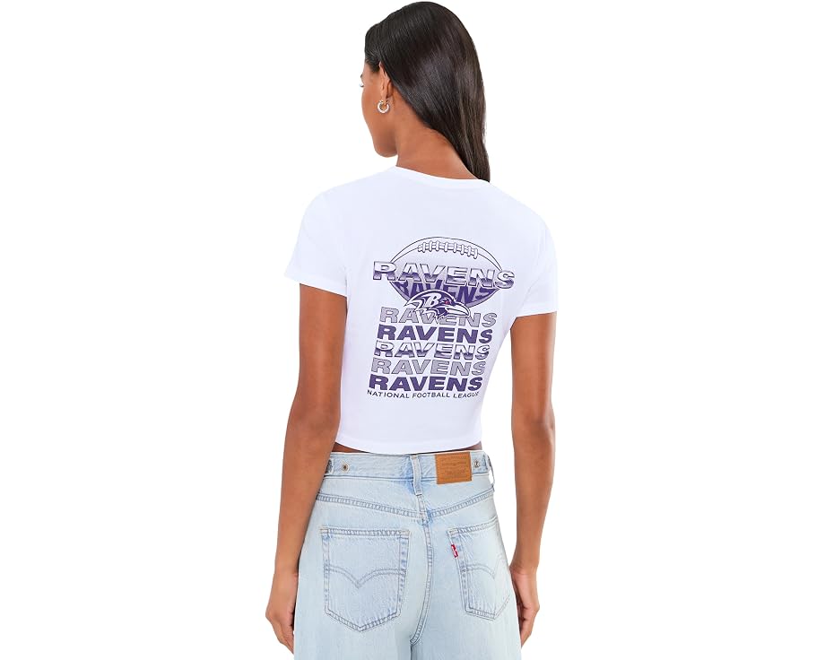 Детский топ Junk Food Clothing NFL Baltimore Ravens с повторяющимся принтом