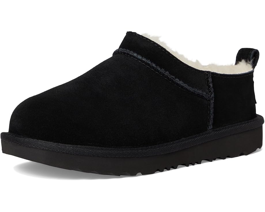 UGG Kids Classic Micro угги из натуральной замши с подкладкой из овчины и подошвой из сахарного тростника