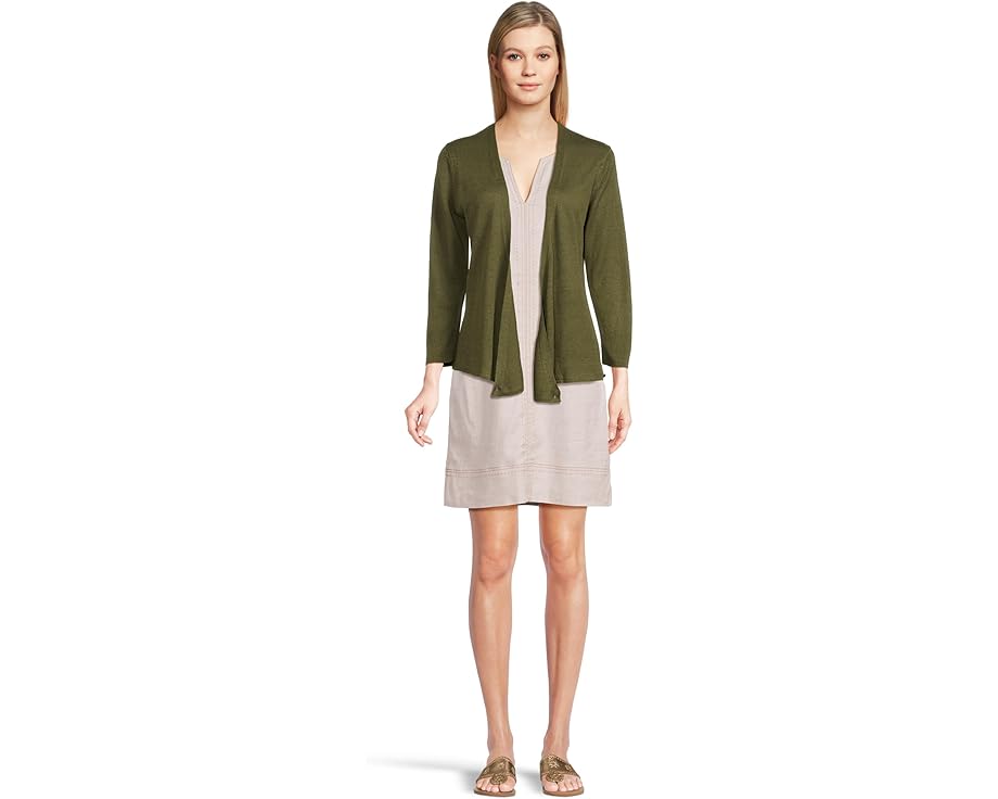 Кардиган Tommy Bahama Addison из льна и вискозы с открытой полочкой