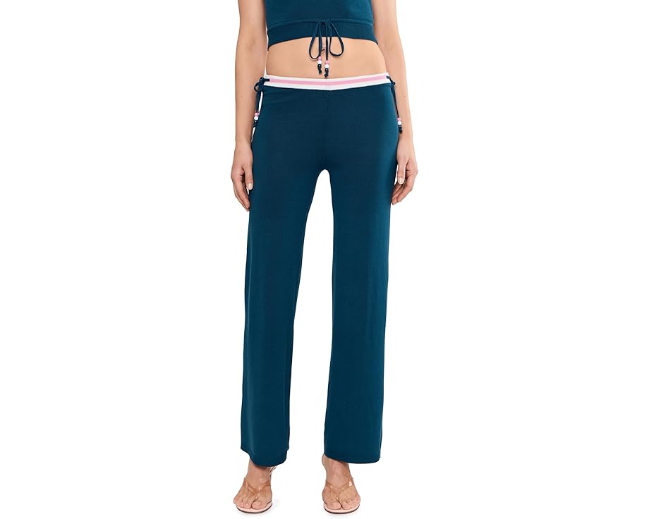 Широкие штаны Juicy Couture с двойным шнурком
