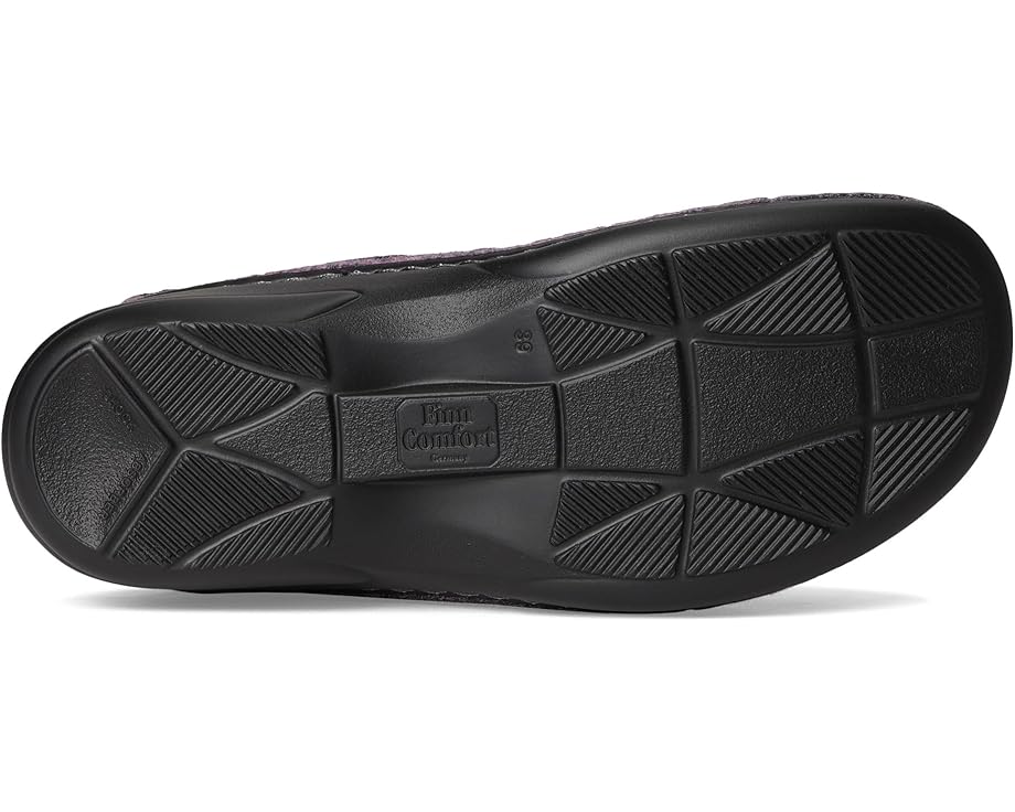 Войлочные клоги Finn Comfort Antholz Lila Doublefilz из шерсти с терморегуляцией