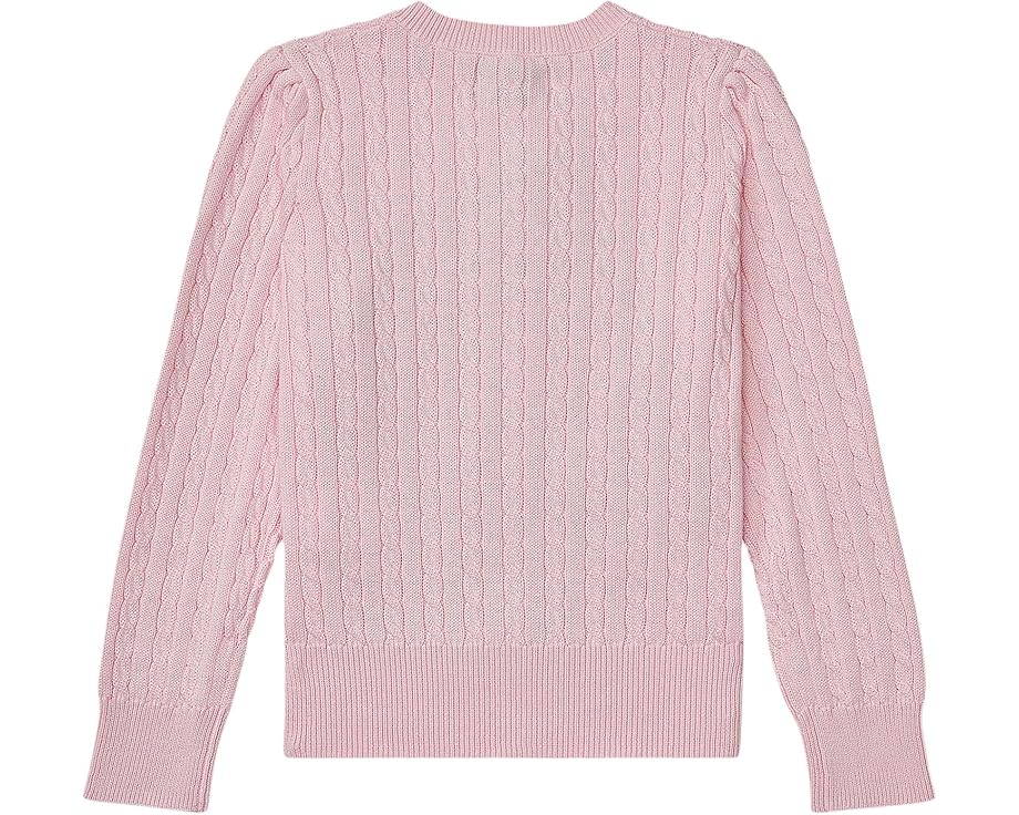 Кардиган Polo Ralph Lauren Kids из хлопка с рельефным узором для маленьких детей