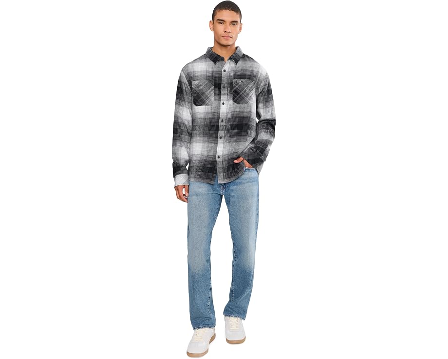 Рубашка Avalon Flannel от Quiksilver с рисунком плед