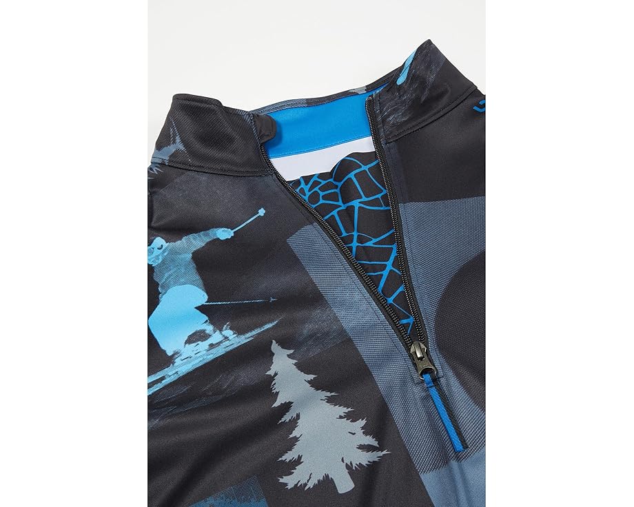 Флисовая кофта Spyder Jacobs 1/2 Zip для детей с защитой UPF 50+