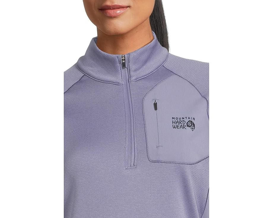 Кофта Mountain Hardwear Up First Tech Fleece с молнией на четверть