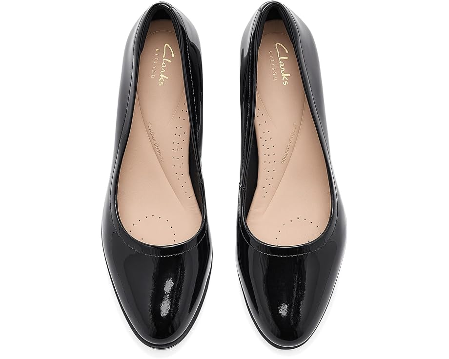 Клатч Freva 55 Court кожаный на каблуке 7 см Clarks