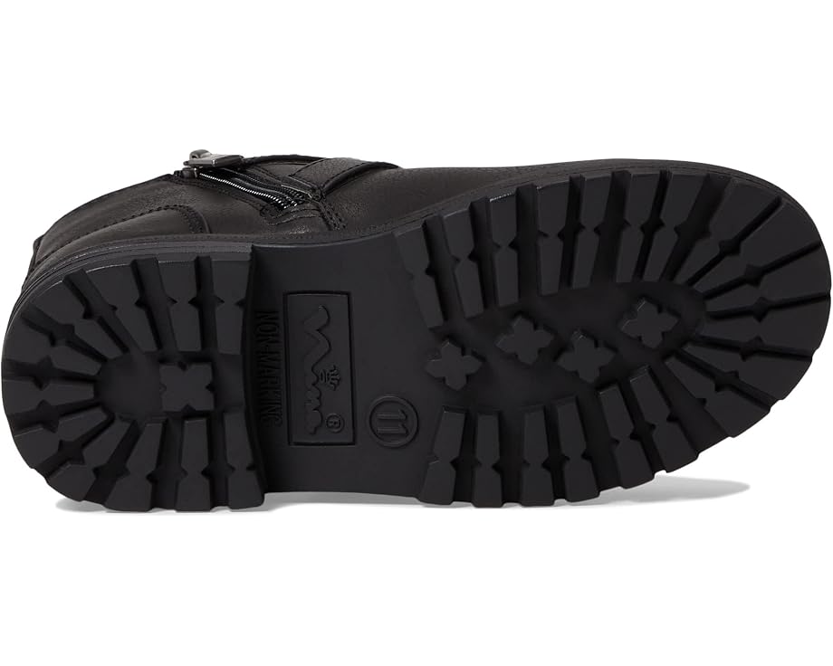 Детские ботинки Kylee от Nina Kids с квадратным носком Black Tumbled
