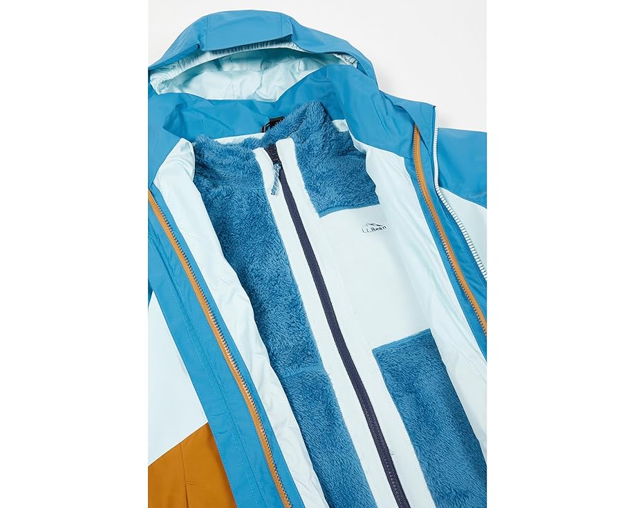 Детская куртка L.L.Bean Kids Fleece-Lined 3-in-1 с флисовой подкладкой и ветрозащитным верхом