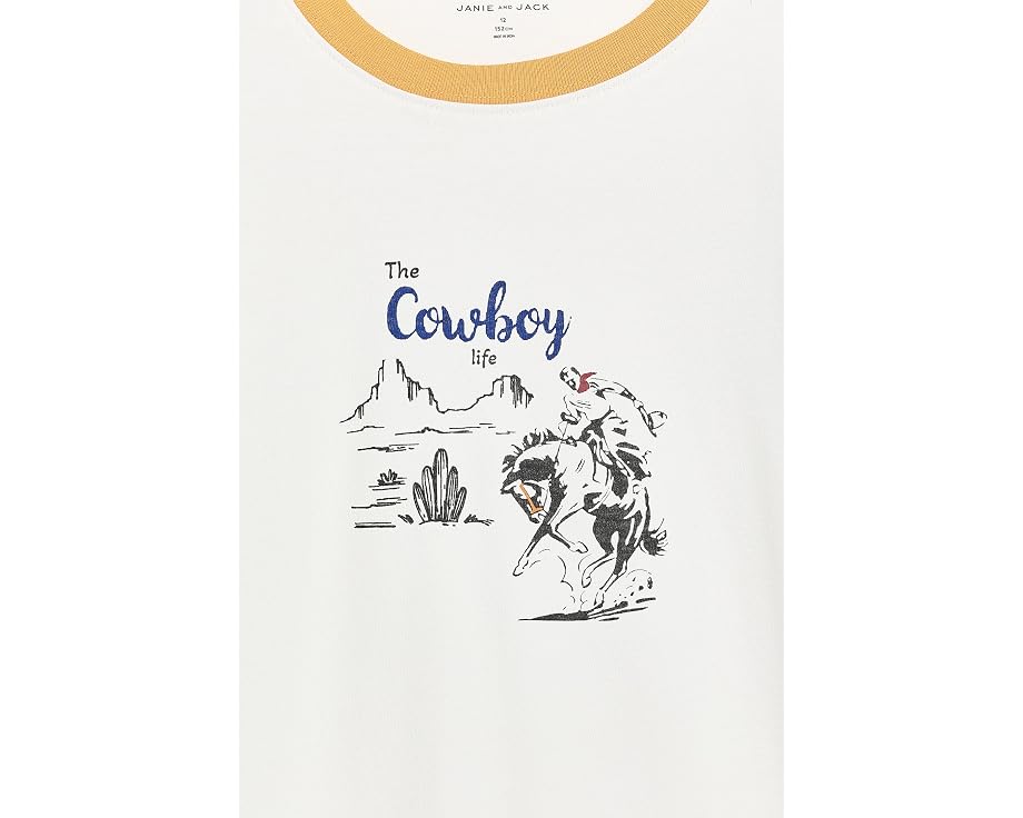 Janie and Jack футболка Cowboy Graphic для детей