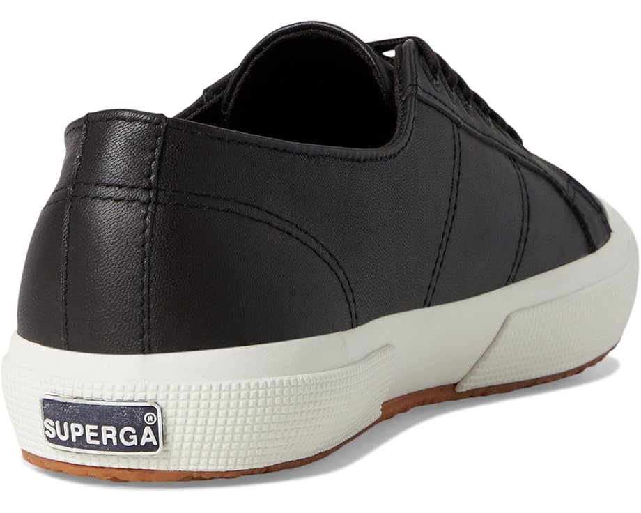 Кроссовки Superga 2750 Nappa из натуральной кожи с круглым носком