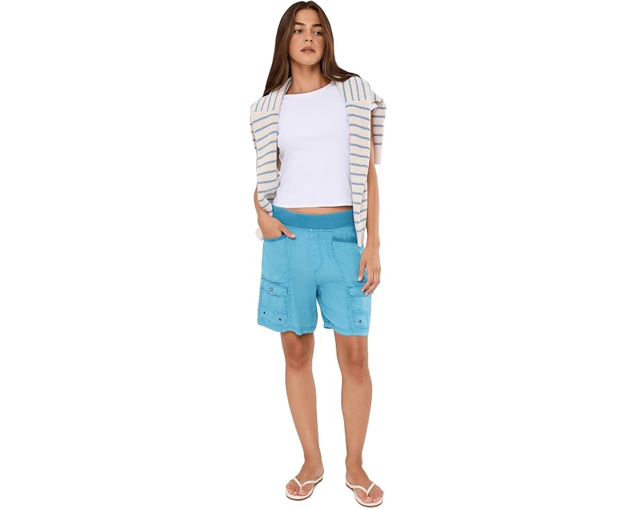 Льняные шорты Jayci Shorts от XCVI с утягивающим поясом