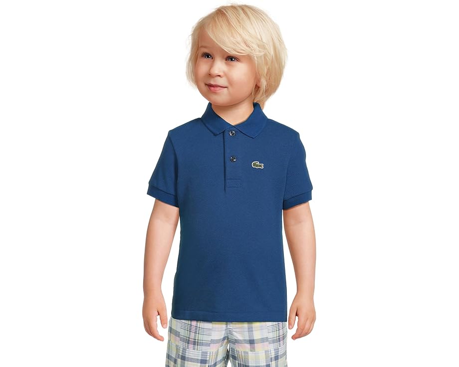 Детское поло Lacoste Petit Pique Polo из хлопкового пике