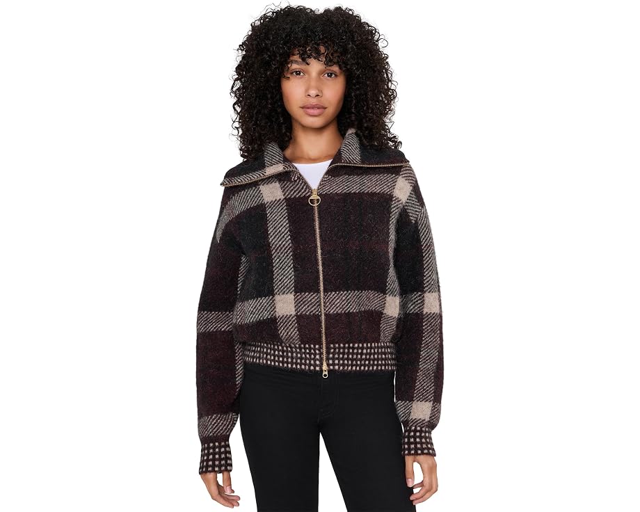 Barbour Carville вязаная куртка на молнии
