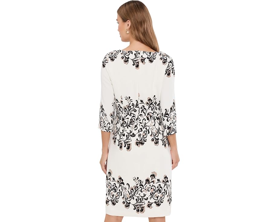 Placement Print Dress