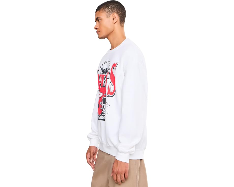 Junk Food Clothing NFL Kansas City Chiefs Conversion Crew Fleece свитшот