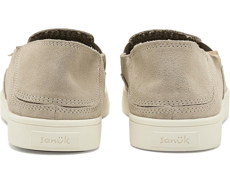 Кеды Sanuk Tydal Slip-On Leather замшевые