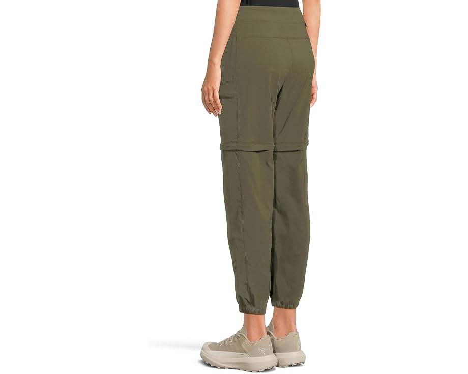 Штаны Mountain Hardwear Dynama Convertible с защитой UPF 50 и молнией для превращения в шорты