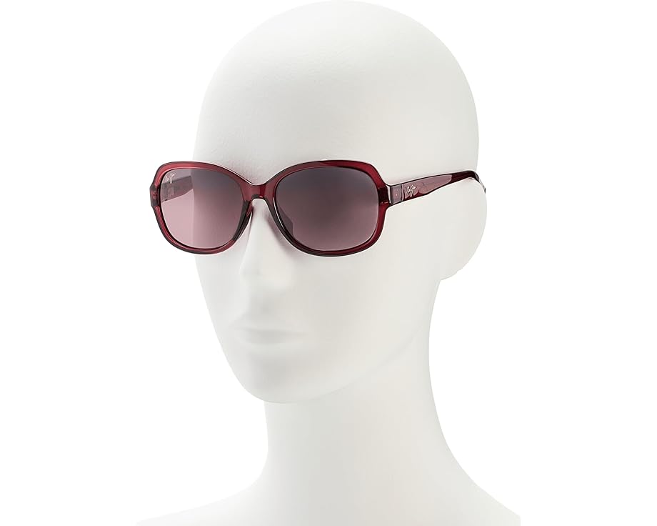 Солнцезащитные очки Maui Jim Hiluhilu с розовой оправой и линзами PolarizedPlus2