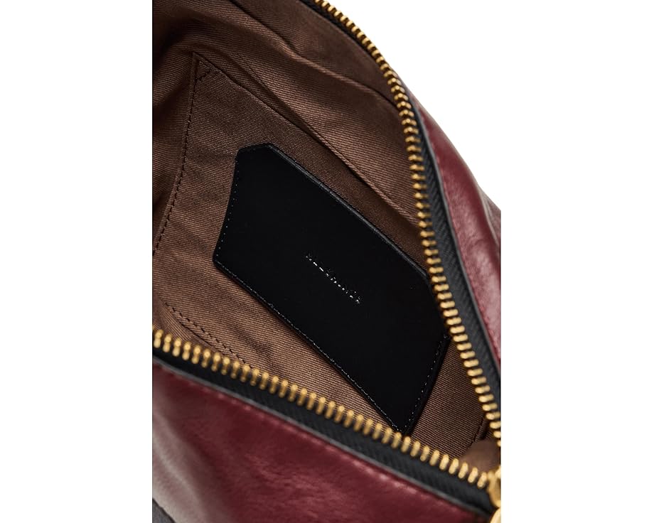Сумка кроссбоди AllSaints Luna из мягкой овечьей кожи со скрученными швами
