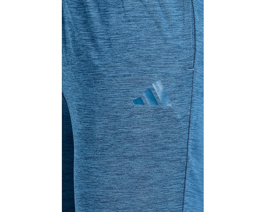 Джоггеры adidas Kids All Sport Poly Melange с эластичным поясом и карманами