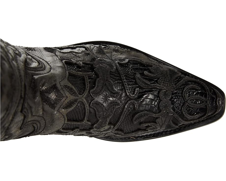 Сапоги A4116 от Corral Boots с зауженным носком и декоративным верхом